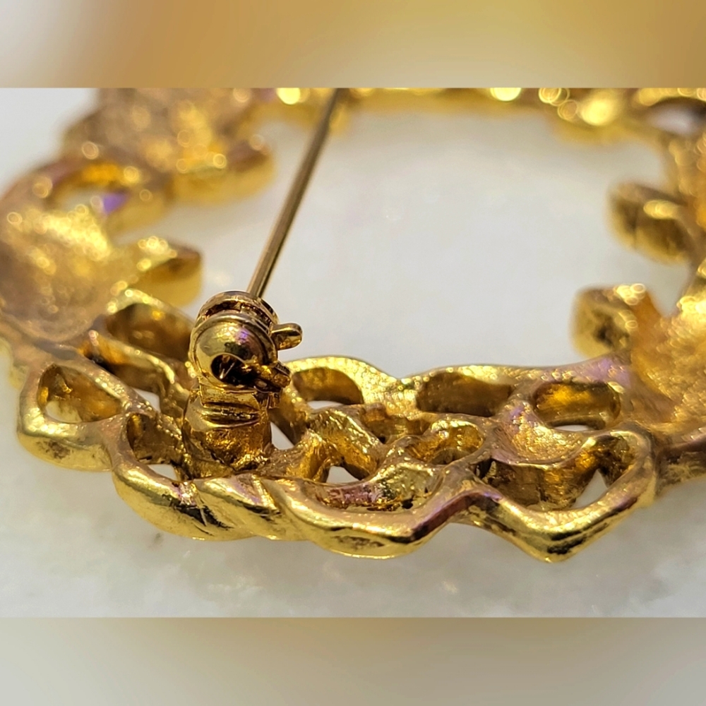 Ginnie Johansen Brooch, vintage brooch - Picture 6 of 10